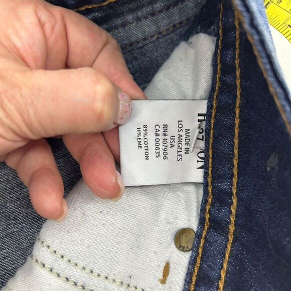 Hudson Women's Bootcut Flap Pocket Jeans Blue Denim Classic Style Size 27 - Picture 6 of 10